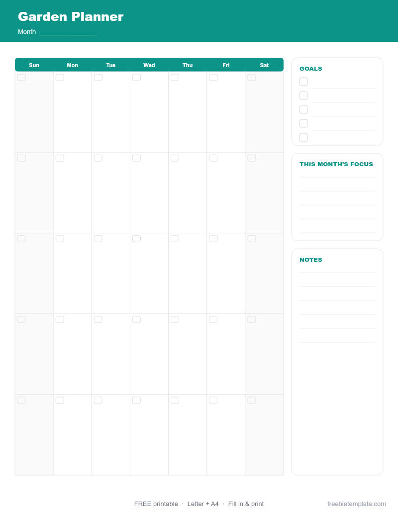 Garden Planner preview