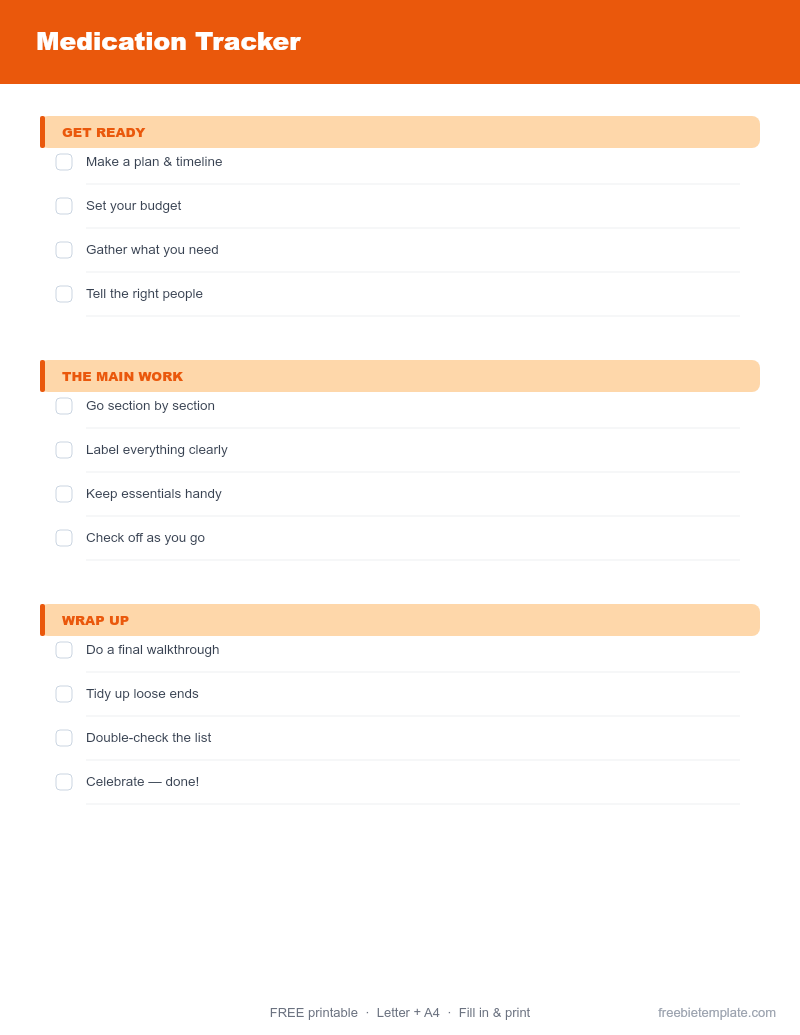 Preview of Medication Tracker