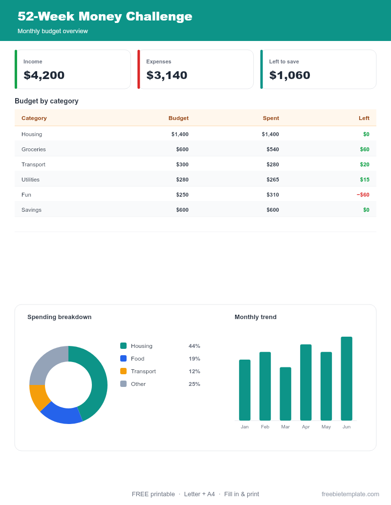 52-Week Money Challenge preview