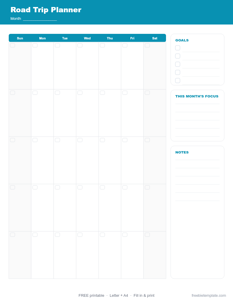 Road Trip Planner preview