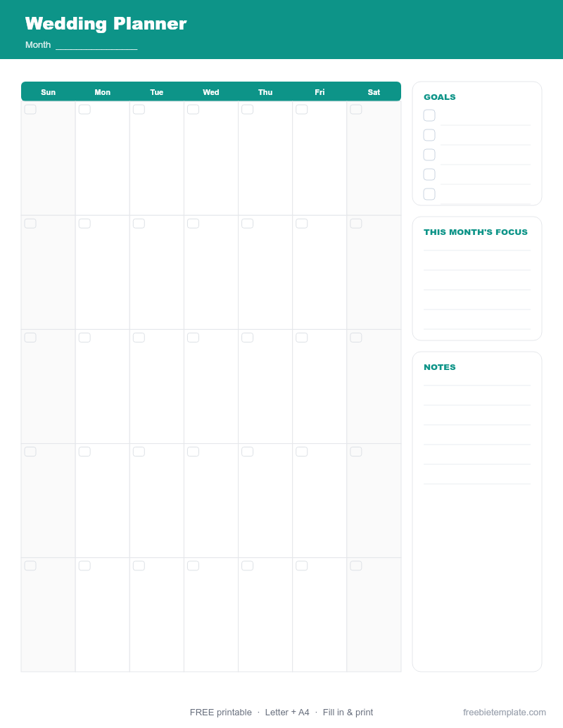Wedding Planner preview